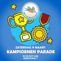 Kampioenen parade 9 maart